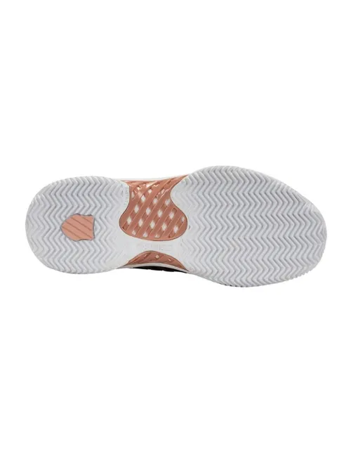 Kswiss Hypercourt Express 2 Hb Negro Rosa Mujer | Ofertas de pádel